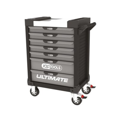 SERVANTE ULTIMATE NOIRE/GRISE 7 TIROIRS