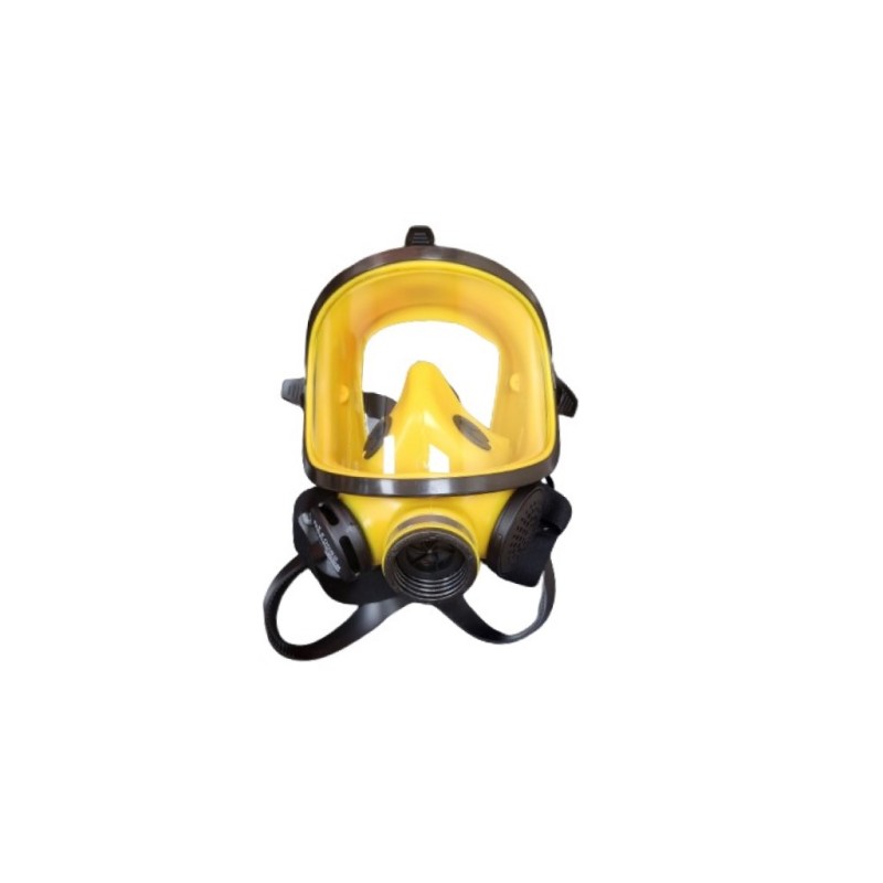 MASQUE COMPLET PANORAMASK SILICONE JAUNE