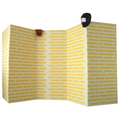 PALETTE PARAVENT M1 DE CARTON IGNIFUGE PARASPARK 80 PLIS