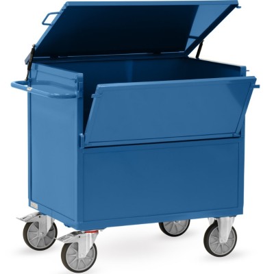 CHARIOT CAISSE EN TOLE