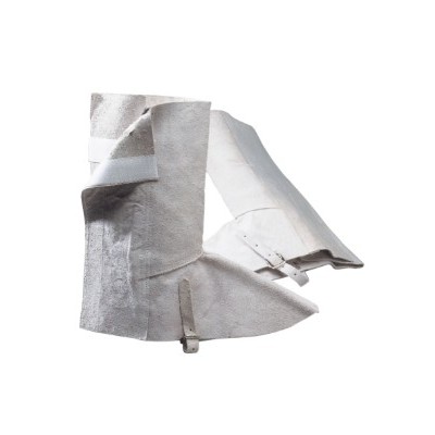 PAIRE DE GUETRES CUIR