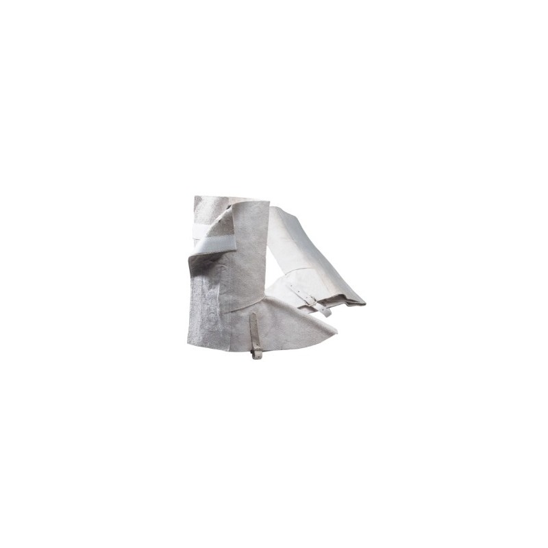 PAIRE DE GUETRES CUIR