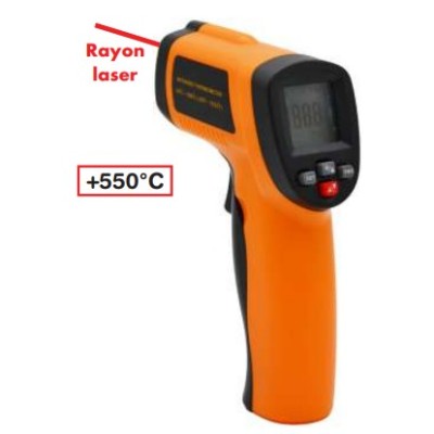 THERMOMETRE A VISEE LASER 500°