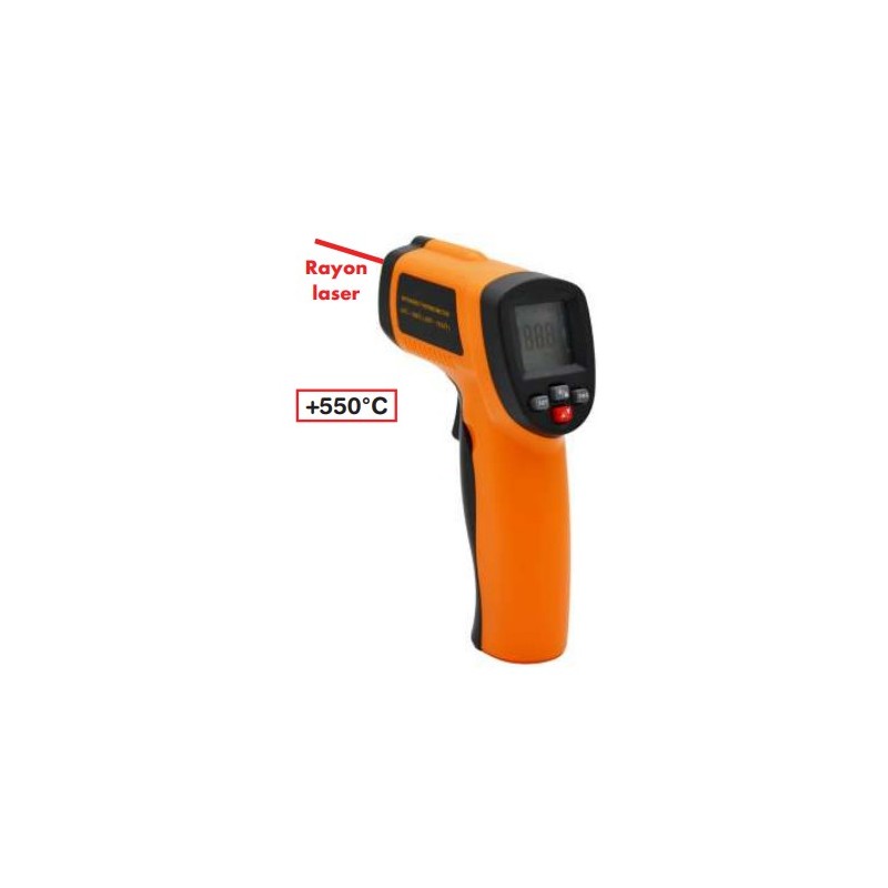 THERMOMETRE A VISEE LASER 500°