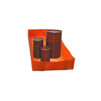 BAC DE RETENTION SOUPLE RESISTANT CAPACITE 2180L  DIMENSIONS : 3500X2500X250MM