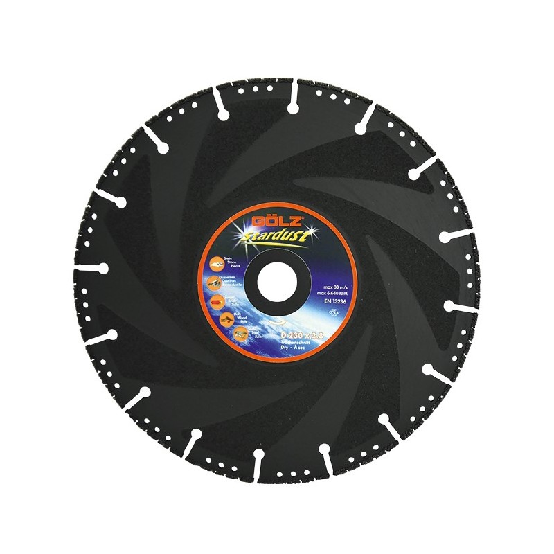 DISQUE DIAMANT STARDUST 230mm