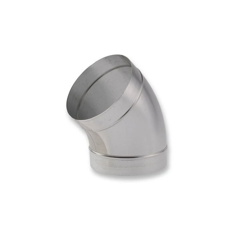 COUDE CIRCULAIRE GALVA 45° Ø200MM