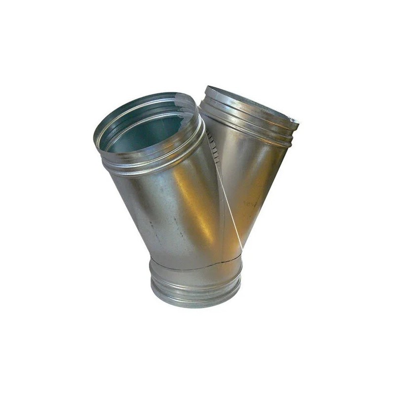 CULOTTE GALVA Y 45° Ø160MM