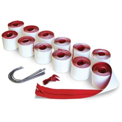 LOT DE 2 FERMETURES A GLISSIERES RENFORCEES ADHESIVES