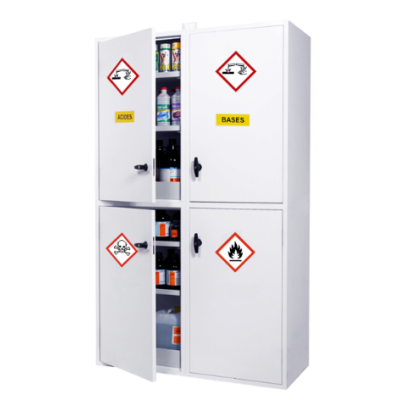 ARMOIRE DE SECURITE MULTI-PRODUITS 4 COMPARTIMENTS