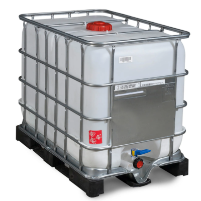 CUVE 600L IBC POUR PRODUITS DANGEREUX / PALETTE PE